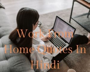 essay on work from home in hindi