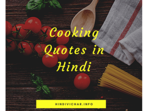 cooking essay in hindi